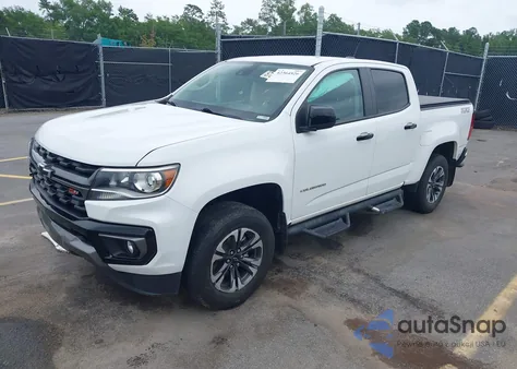 2021 Chevrolet Colorado 4Wd Short Box Z71 из США, поврежденный, VIN 1GCGTDEN2M1137748